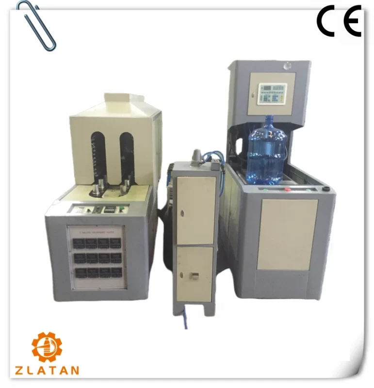 Semi auto 1-cavity 5 gallon bottle blowing machine