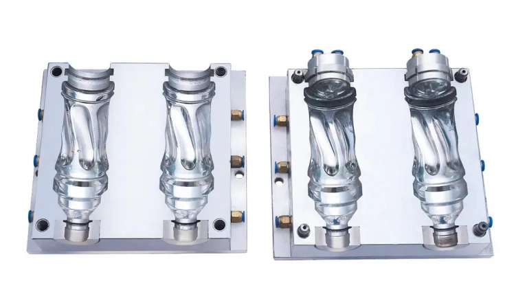 2 cavities bottle mold (3)