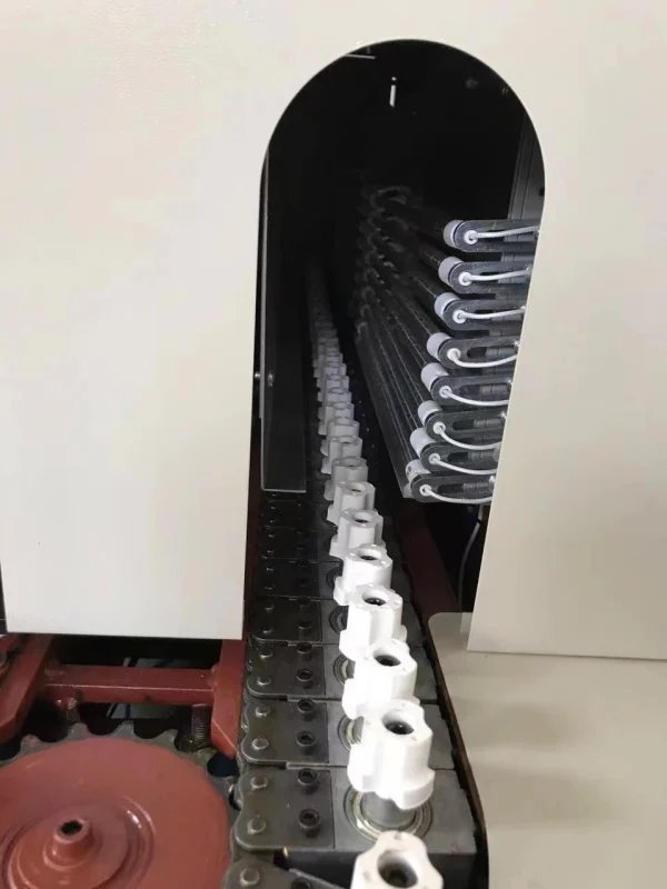 S4 semi automatic 4-cavity pet bottle stretch blow molding machine