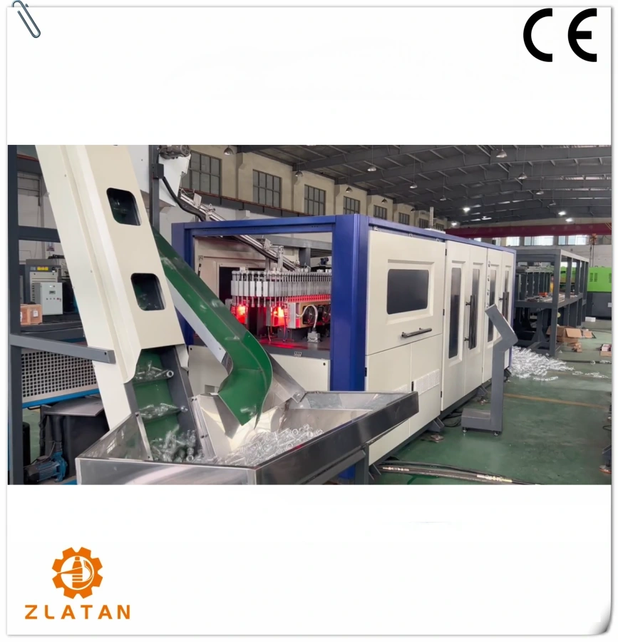 8 CAV Adjustable pitches PET bottles complete production lines testing
