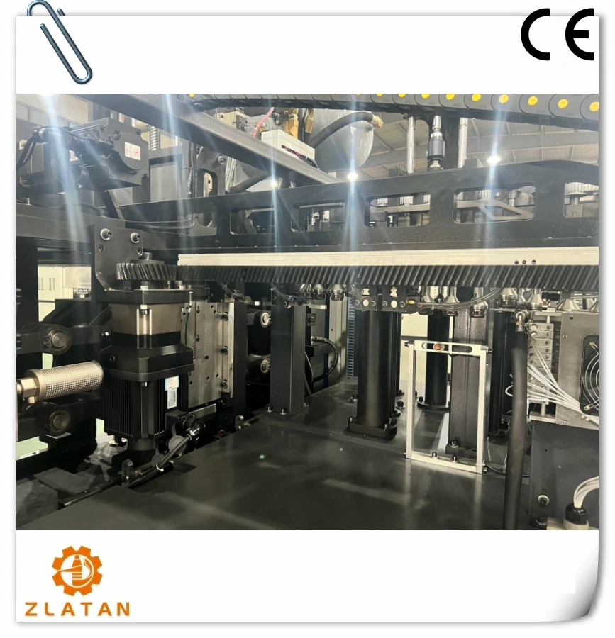 The main structure and working principle of bottle-blowing machine