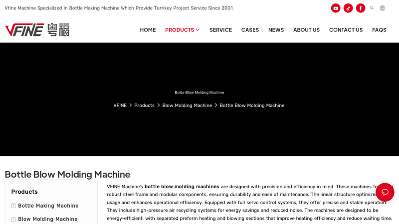 Automatic Bottle Blow Molding Machine Manufacturer factory