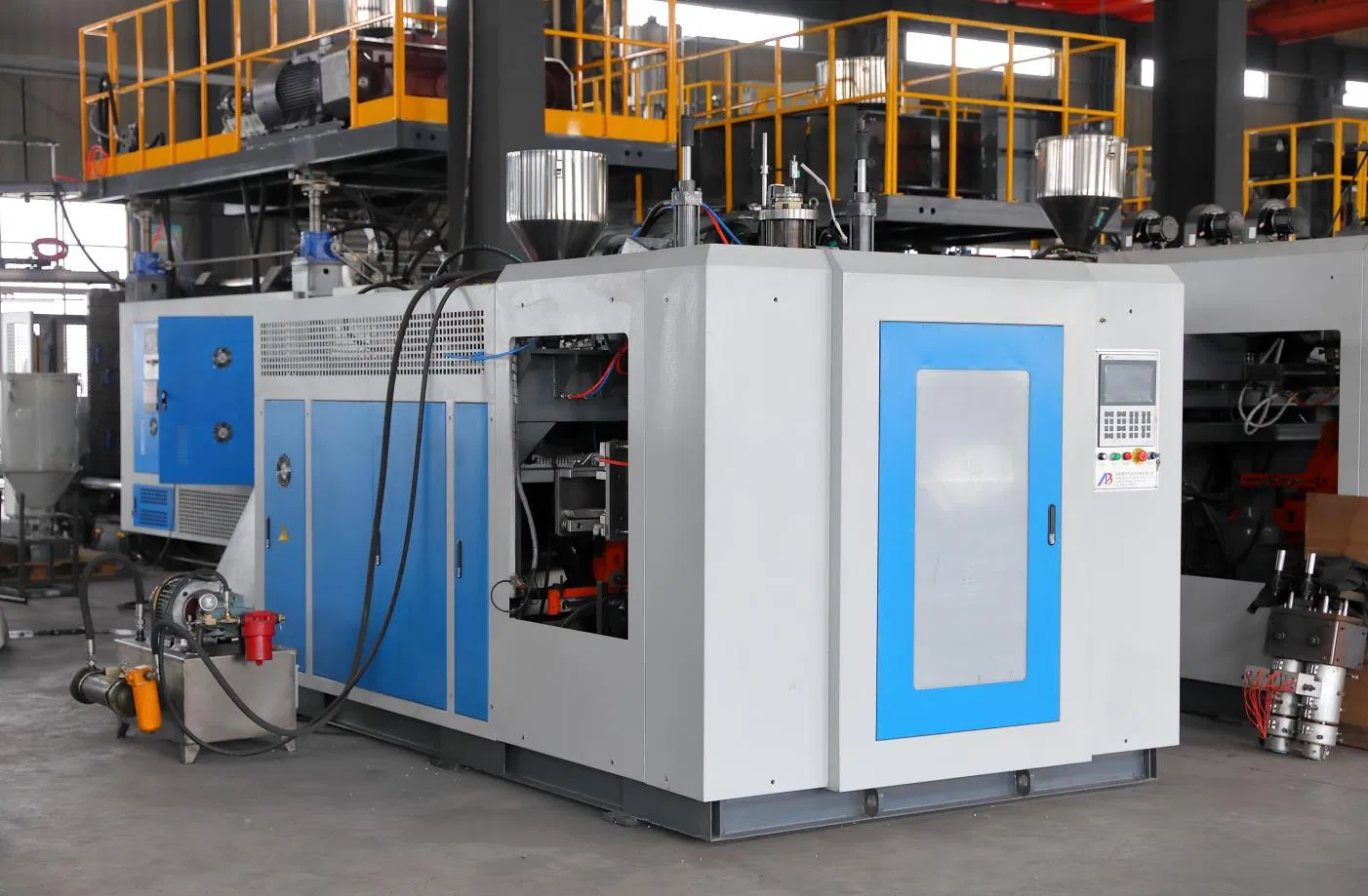 automatic plastic extrusion blow moulding machine supplier ... factory