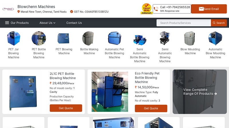 Blowchenn Machines, Chennai factory