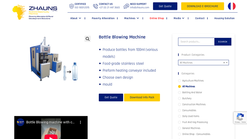 Bottle Blowing Machine factory