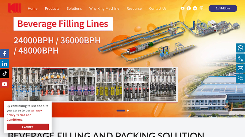 Bottle Filling & Packing Machine Manufacturer factory