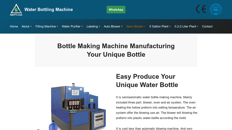 Bottle Making Machine Manufacturing Your Unique Bottle factory