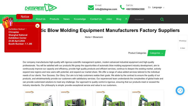 China automatic blow molding equipment Manufacturers Factory ... factory