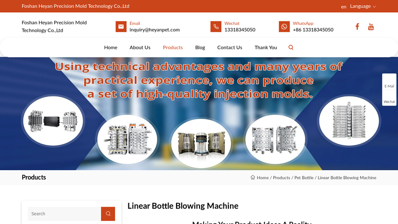 China Linear Bottle Blowing Machine Manufacturers Suppliers Factory factory
