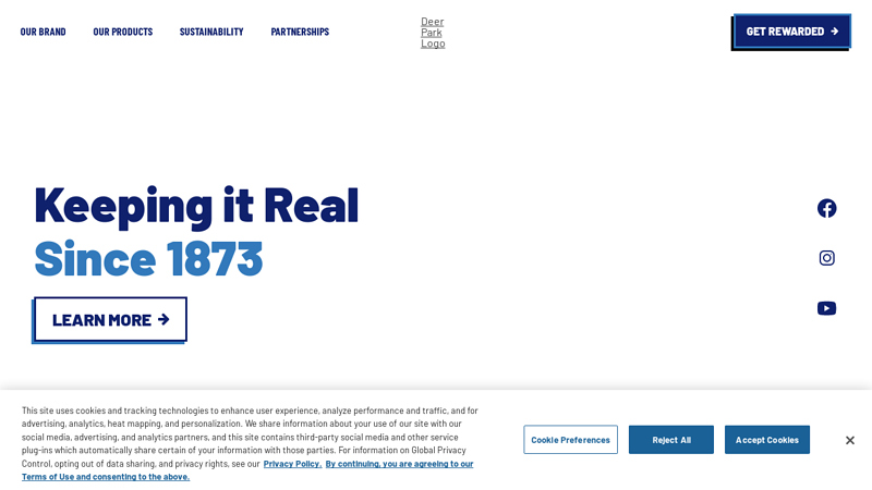 Deer Park® Spring Water factory