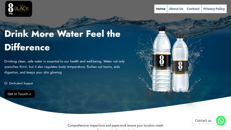 Drink More Water Feel the Difference factory