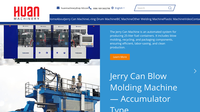 Jerry Can Blow Molding Machine factory