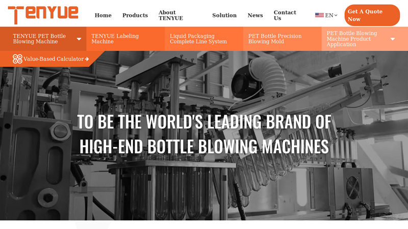 Leading bottle blowing machine manufacturer in China factory