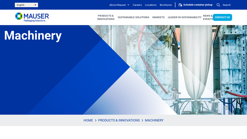 Machinery factory