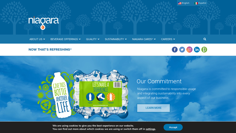 Niagara Bottling factory