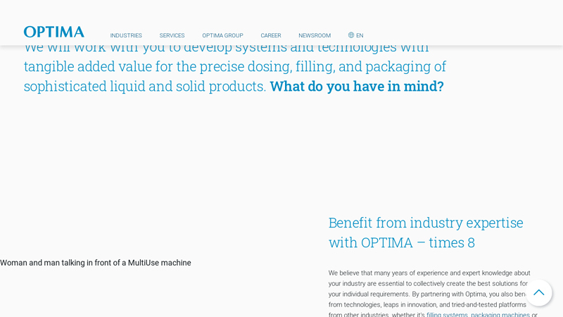 OPTIMA factory
