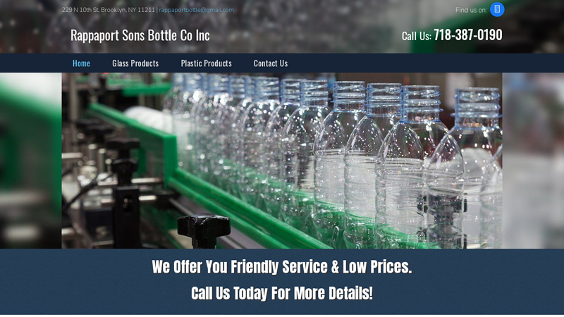 Rappaport Sons Bottle Co Inc. factory