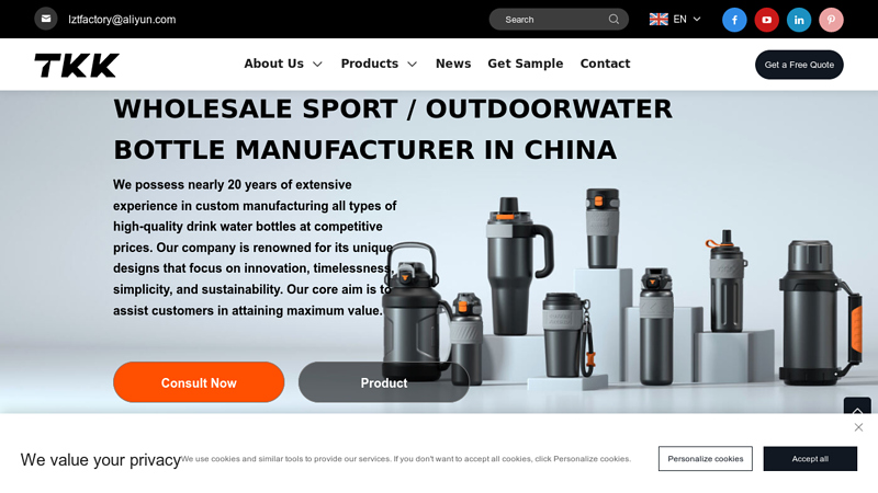 Stainless steel water bottles suppliers, Wholesale plastic water ... factory