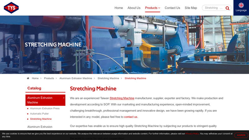 Stretching Machine factory
