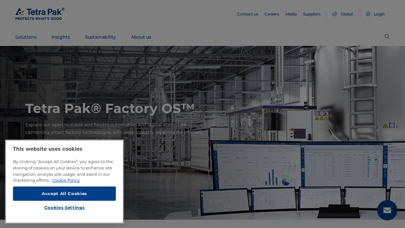 Tetra Pak processing and packaging solutions for food and ... factory